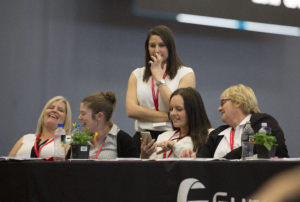 trampoline gymnastics judging panel