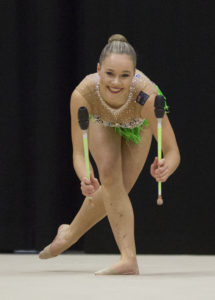 Clementine Hutchison 2016 NZ Rhythmic Gymnastics Champion