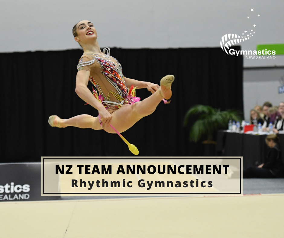 2022 Rhythmic Gymnastics National Squad | GymnasticsNZ