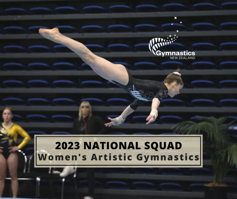 2023 Women’s Artistic Gymnastics National Squad GymnasticsNZ