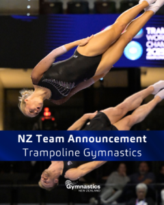 Trampoline Olympians Maddie Davidson and Dylan Schmidt synchro